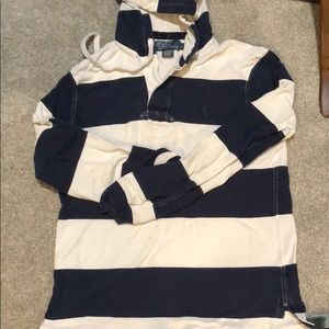 Polo Ralph Lauren Navy and white sweater